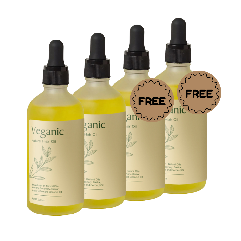 End of Year Sale - Veganic Natural Hair Growth Oil