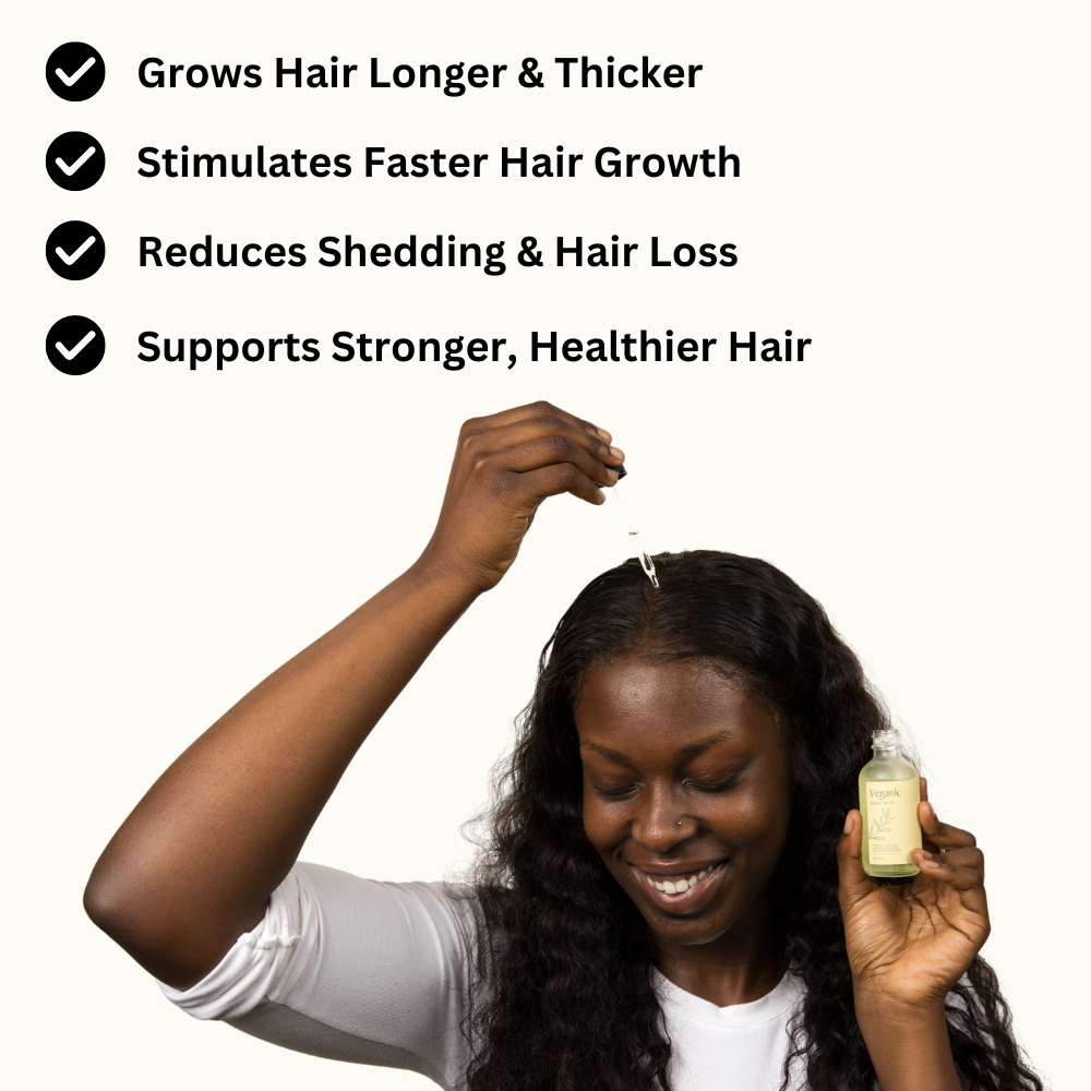 End of Year Sale - Veganic Natural Hair Growth Oil