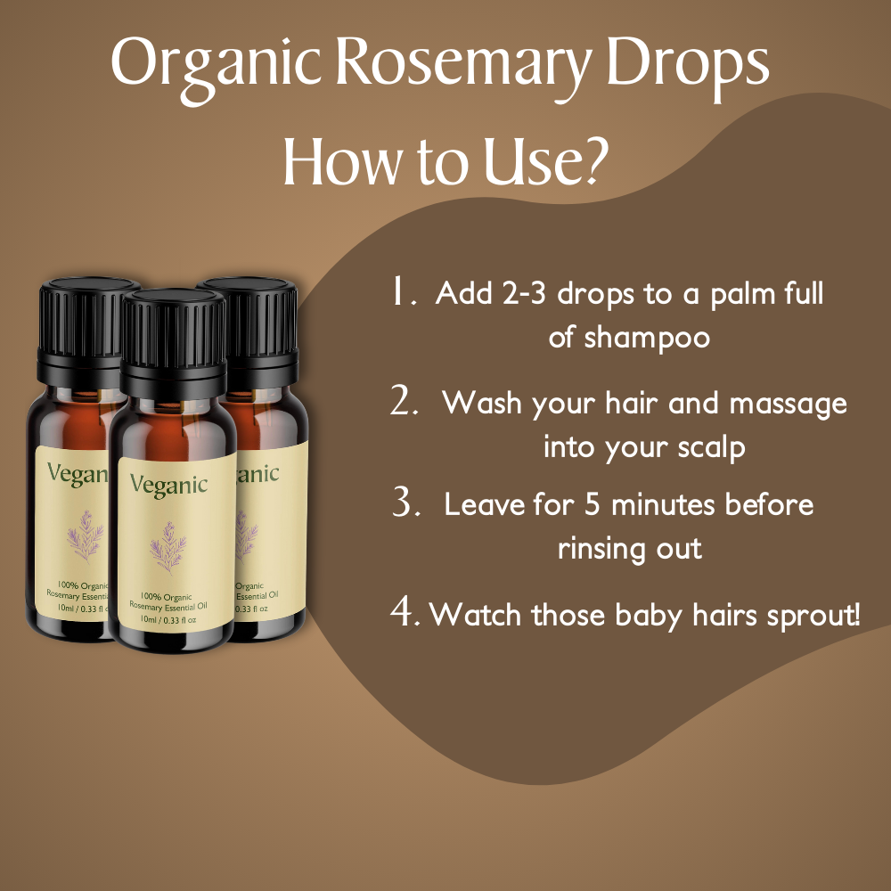 Labor Day Sale - Veganic Natural Hair Growth Oil